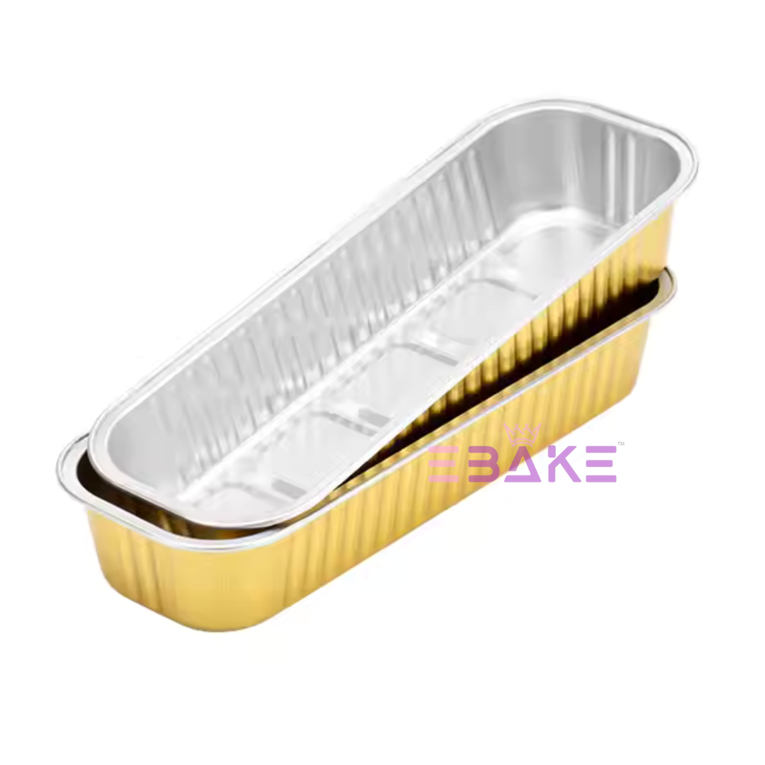 Aluminium  Foil Mini Loaf Pans With Lids