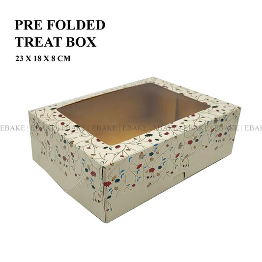Pre Folded Treat Box Multicolor (Set Of 2)