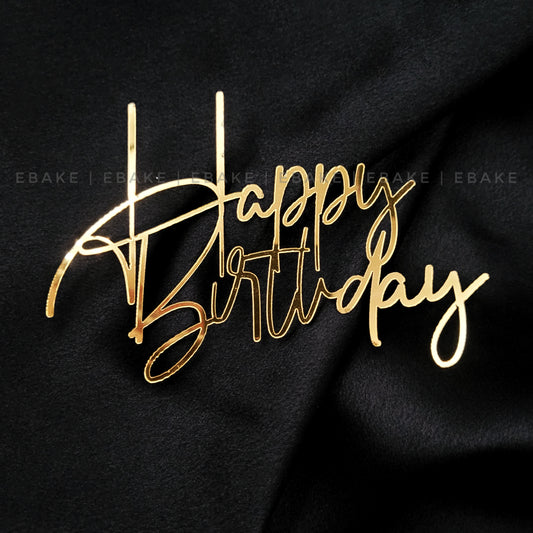 Happy Birthday Cutout/Charm