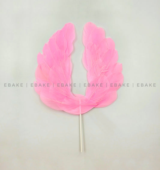 Feather Wings - Pink (Single Piece)