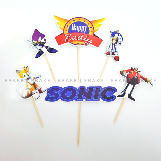 Sonic Theme Paper Topper Set