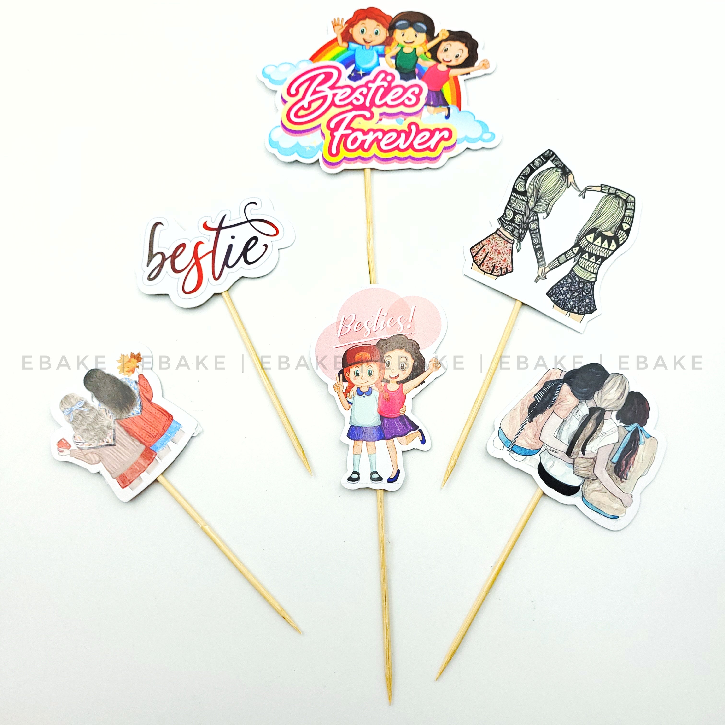 Cartoon Ribbon Topper Cartoon & Theme Toppers – EBAKE