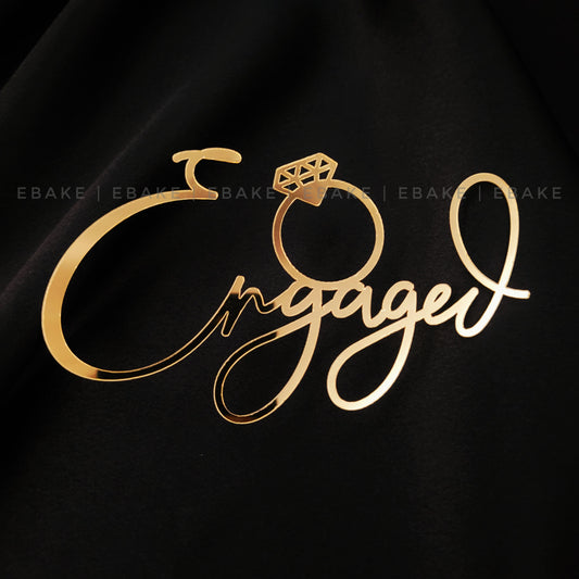 Engaged Cutout/Charm