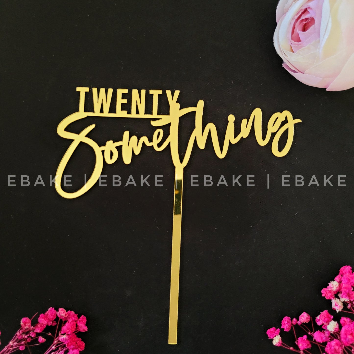 Twenty Something Cake Topper