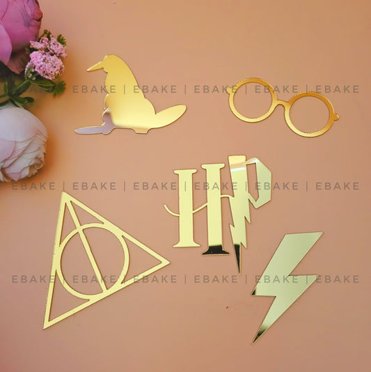 Harry Potter Theme Acrylic Set (5 Pieces)