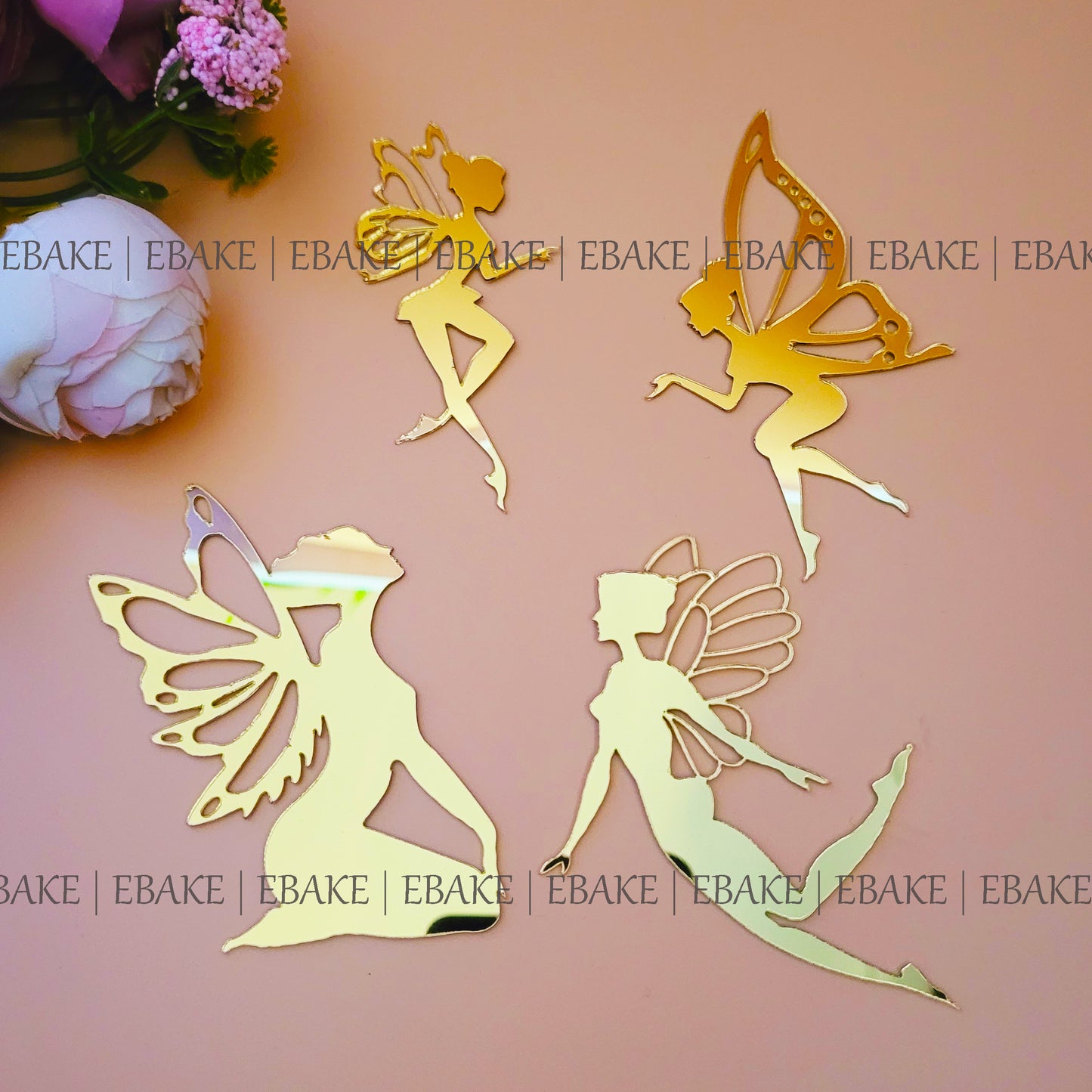 Fairy Charms Acrylic Set (4 Pieces)