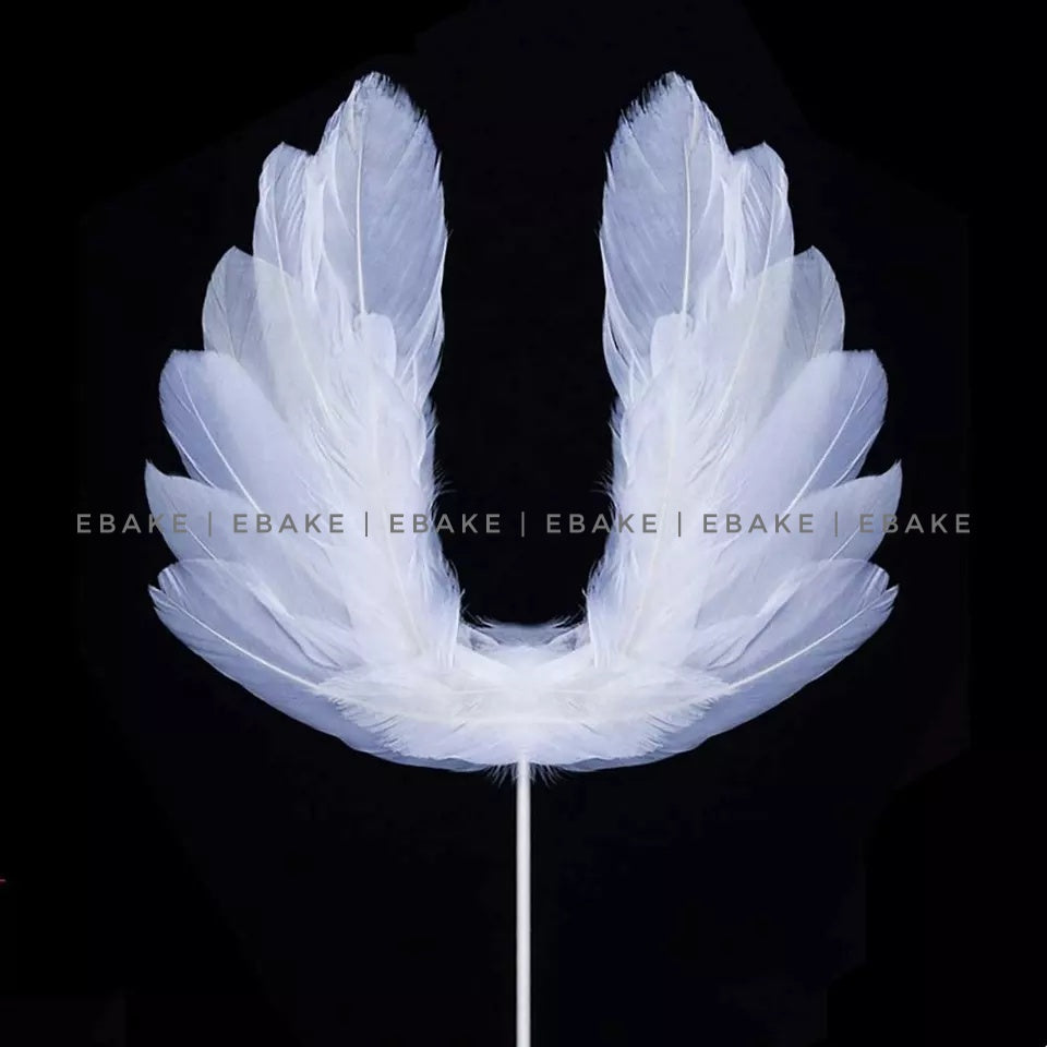 Feather Wings - White (Single Piece)