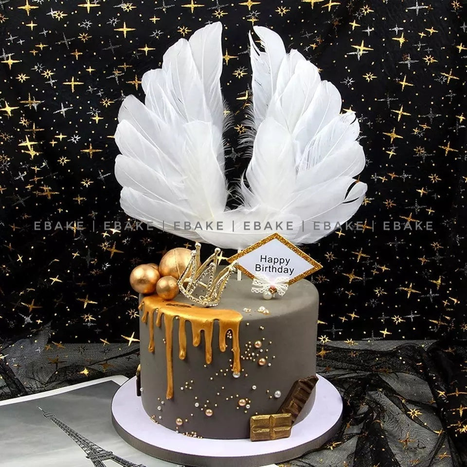 Feather Wings - White (Single Piece)