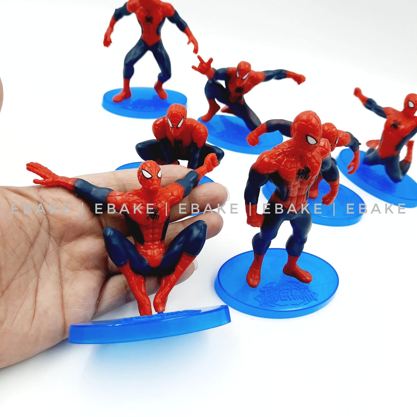 Premium Spiderman Figurine (PVC) - Set of 7