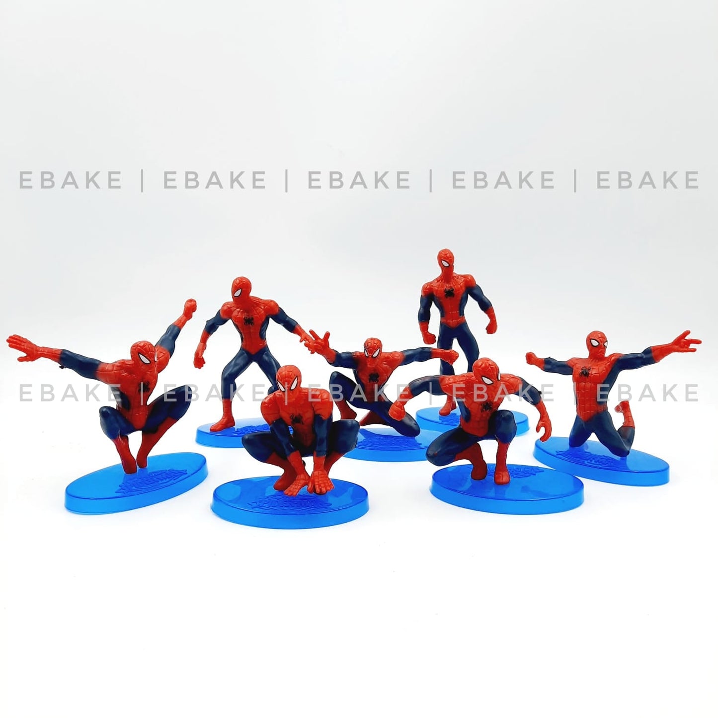 Premium Spiderman Figurine (PVC) - Set of 7