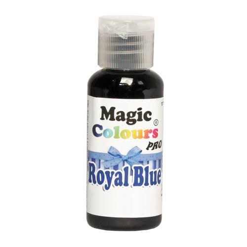 Magic Colours Royal Blue Edible Gel Colour - 25g Bottle