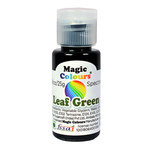 Magic Colours Leaf Green Edible Gel Colour - 25g Bottle