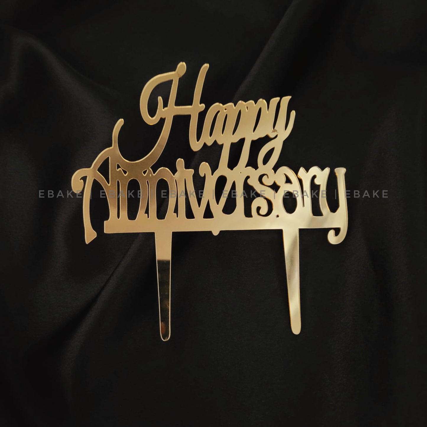 Happy Anniversary Cake Topper