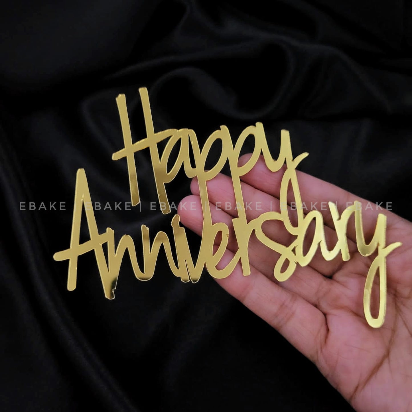 Happy Anniversary Cutout (Cake Charm)