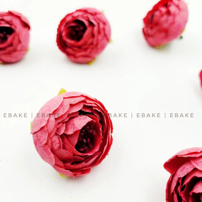 Small Peony - A162 Cerise (Single Piece)