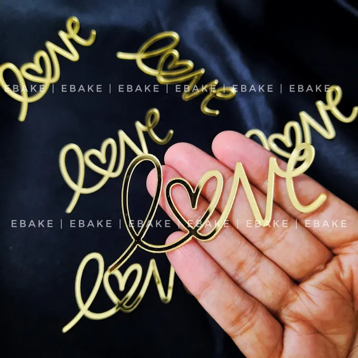 Love Mini Cutout - Set Of 6