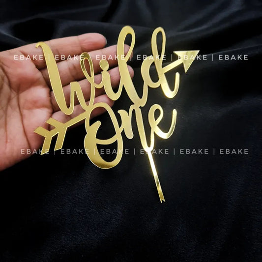 Wild One Cake Topper