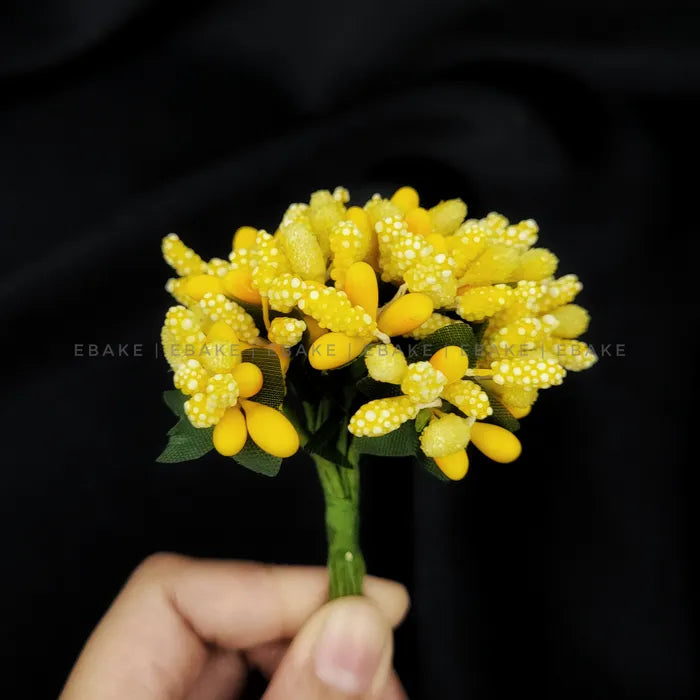 Pollen - Yellow (Bunch Of 12 Pieces)