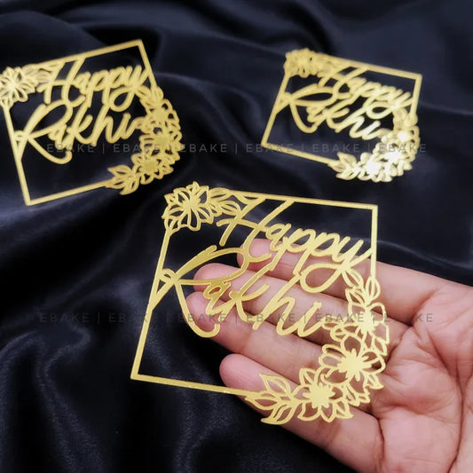 Happy Rakhi Cutout/Charm (Set Of 3)