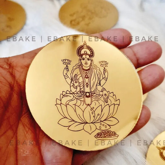 Goddess Lakshmi Coins (2.5 Inches)
