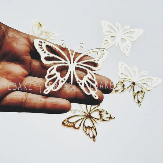 Acrylic Butterflies Set (6 Pieces)