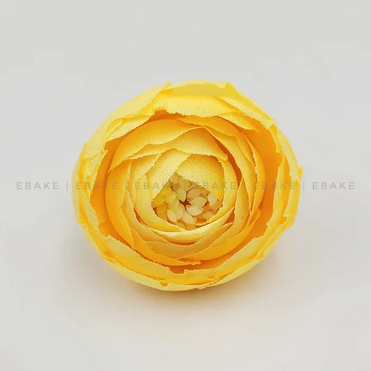 Small Peony - A113 Yellow