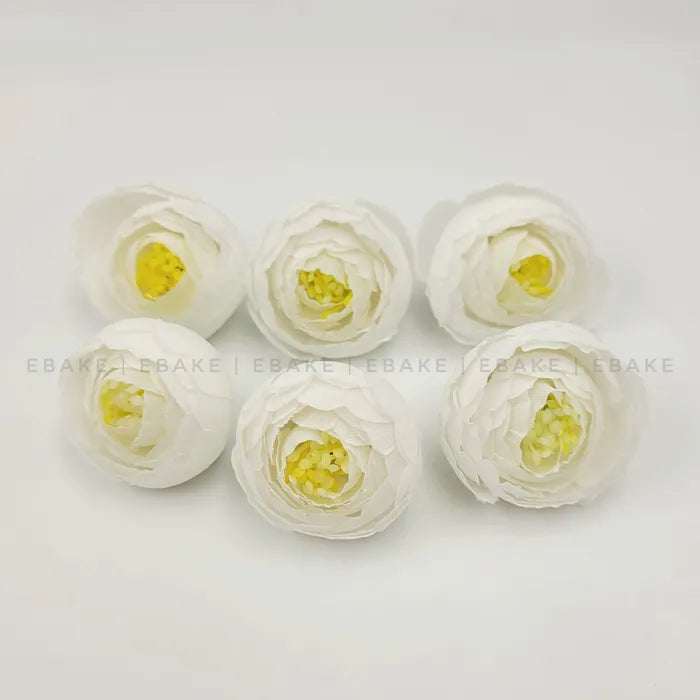 Small Peony - A116 White