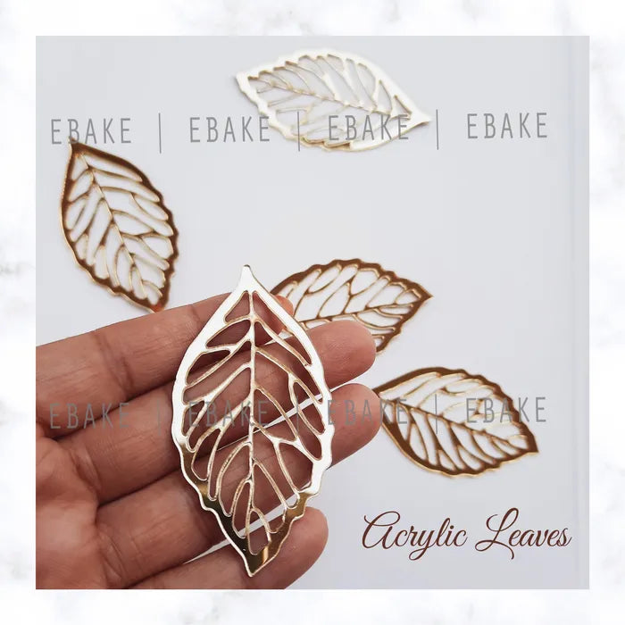Acrylic Leaves Set (6 Pieces)