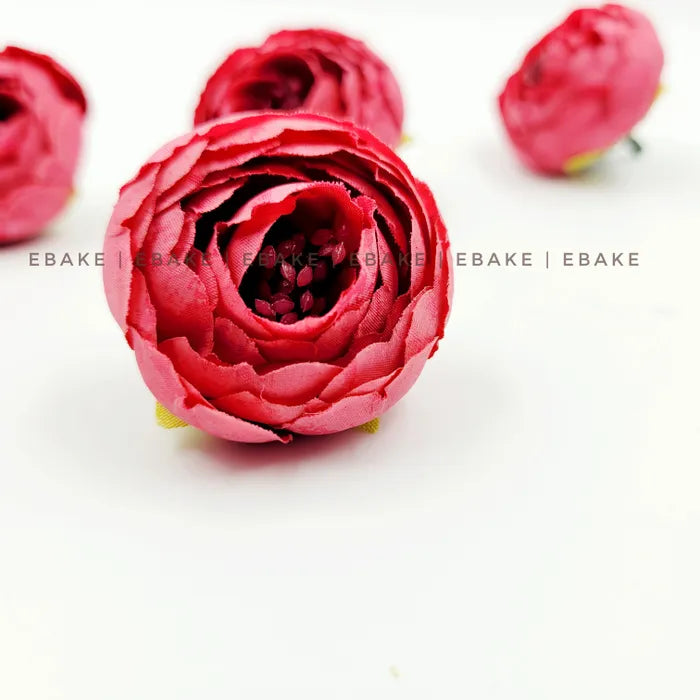 Small Peony - A162 Cerise (Single Piece)